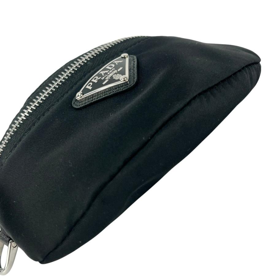 □新同□ プラダ Re-Nylon ストラップ付 ミニ ポーチ 小物入れ 2WAY  