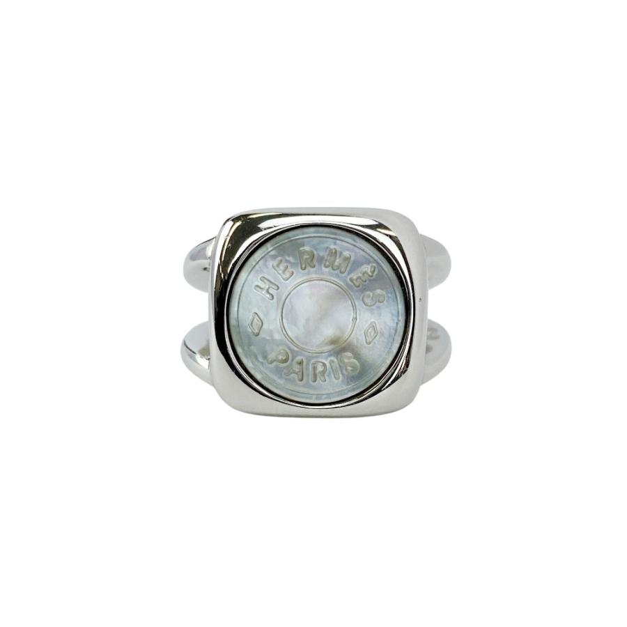 □美品□ エルメス セリエ コロゾ リング 指輪 アクセサリー SS シェル