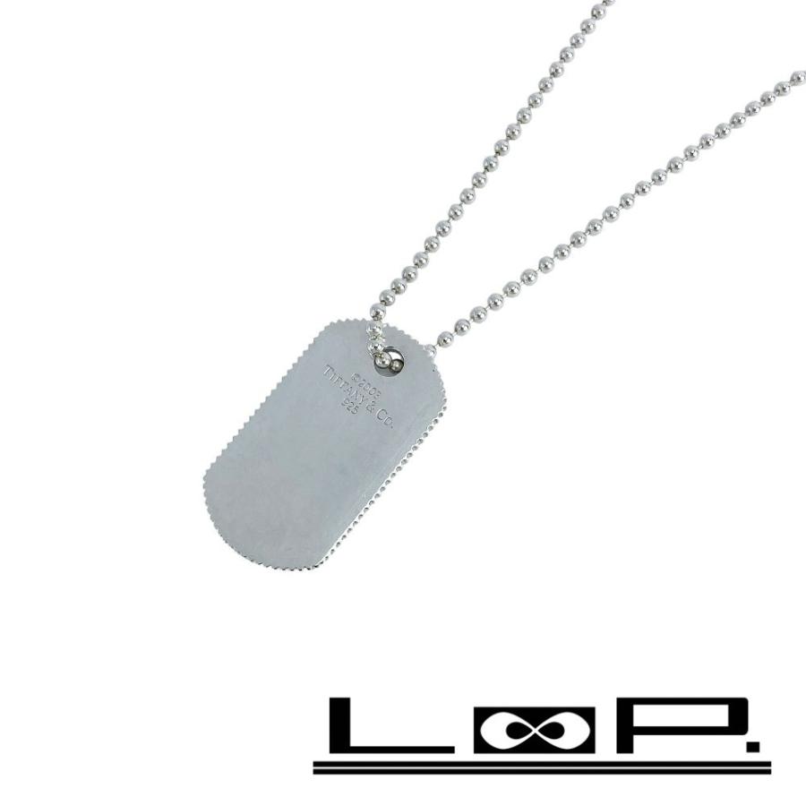 □美品□ヴィンテージ□ ティファニー ネックレス ドッグタグ コイン