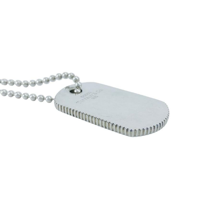 □美品□ヴィンテージ□ ティファニー ネックレス ドッグタグ コイン