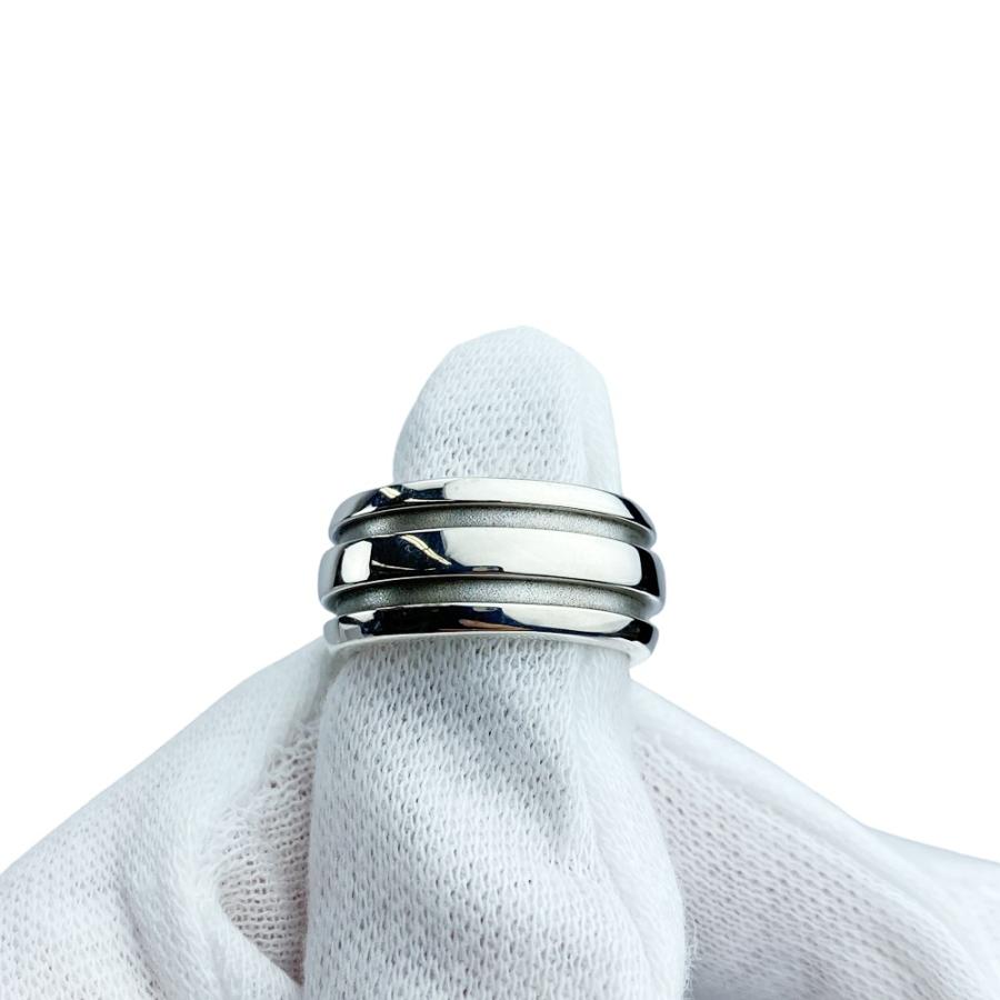 ティファニー ■新同■磨き済■ グルーブドダブルラインリング 指輪 シルバー SV925 #10 【455902】7 |  | 07