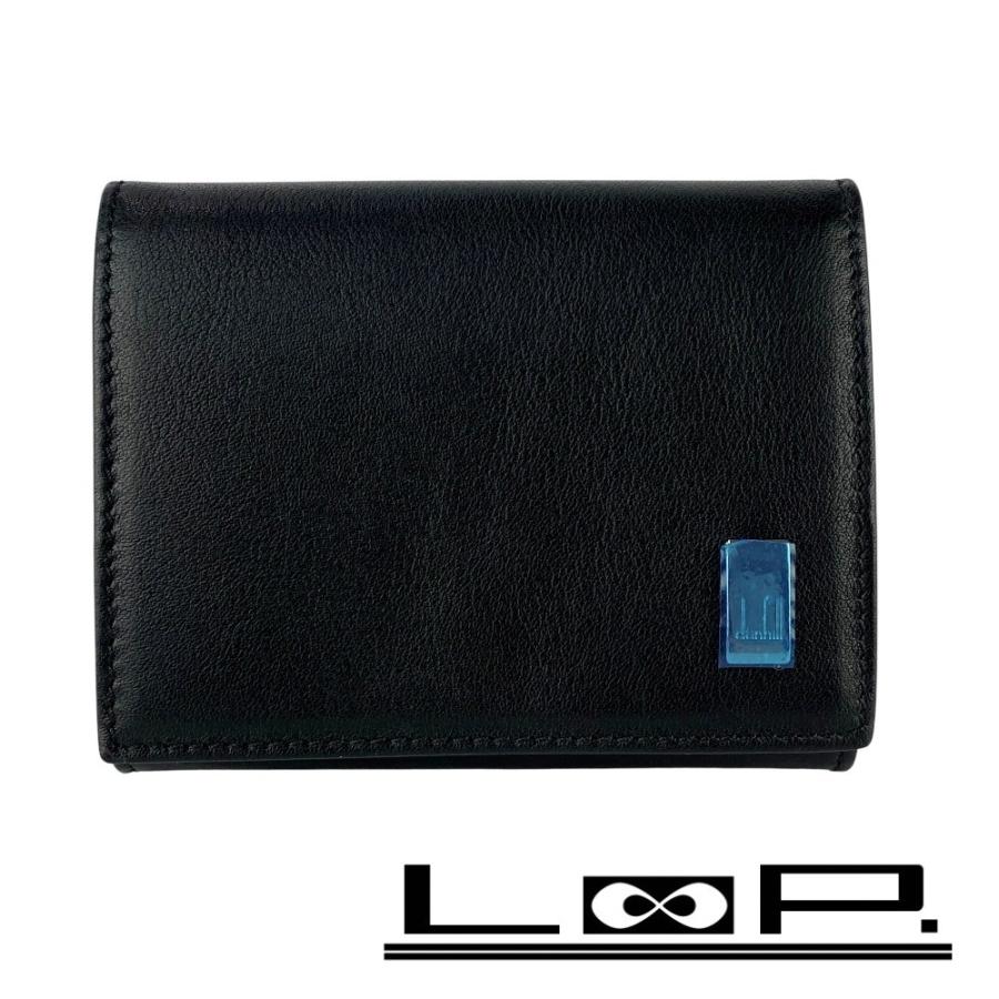 ■未使用■　 ダンヒル コインケース 小銭入れ 財布 レザー ブラック 箱【458767】8 | 
