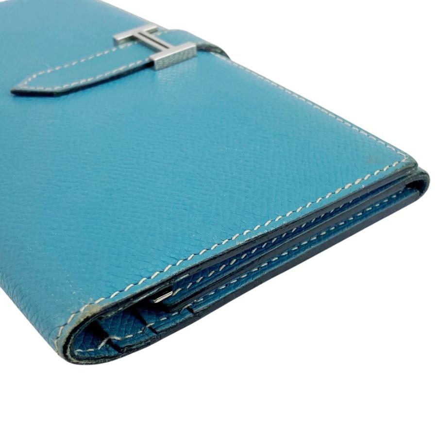 □中古□ エルメス ベアンデュプリ 長財布 札入れ カードケース