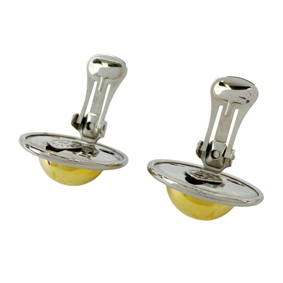 ■美品■　 セリーヌ スターボール イヤリング アクセサリー SS GP シルバー ゴールド 【459436】10 |  | 04