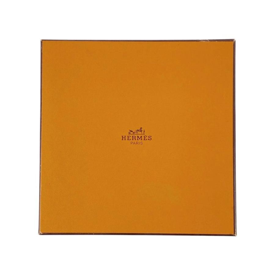 ■中古■　エルメス コンスタンス ベルト ギロシェ ボックスカーフ ブラック オレンジ 箱【462092】13 |  | 09