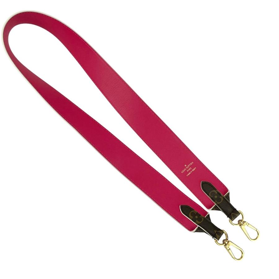 ■美品■　ルイヴィトン ショルダーストラップ XL バントリエール モノグラム ブラウン ピンク 箱 J02352 【462542】11_5