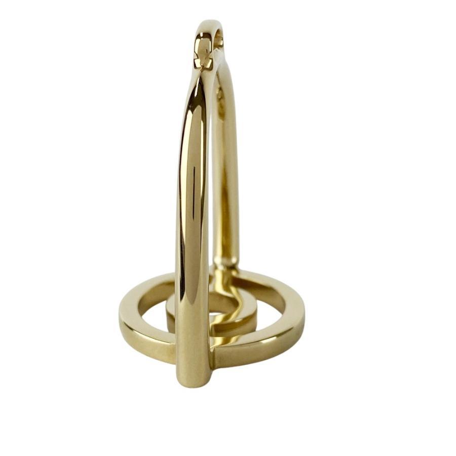 ■新同■　エルメス スカーフ リング エトリエ モチーフ 鐙 GP ゴールド【463969】8 |  | 02