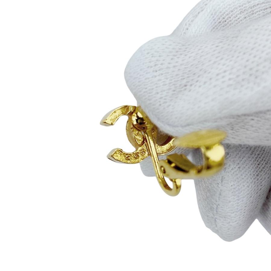 ■新同■　 シャネル ココ イヤリング アクセサリー GP ゴールド 233【463990】9 |  | 06