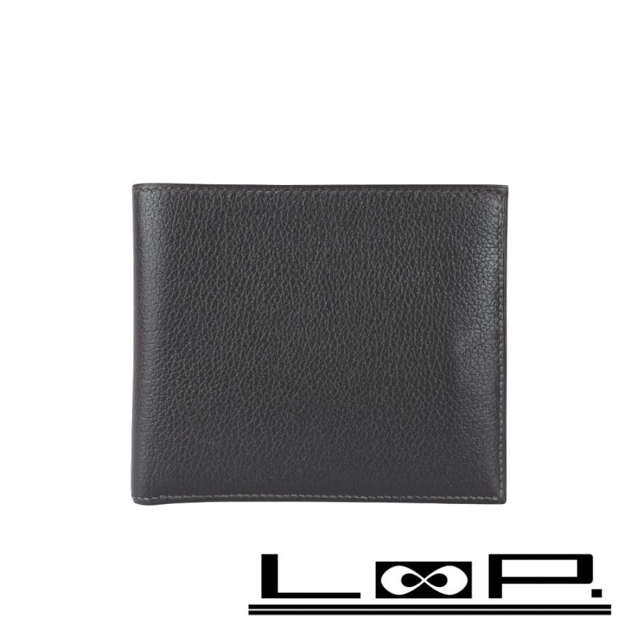 ■美品■　エルメス MC2 コペルニクス 二つ折り 財布 ウォレット エバーカーフ  ブラウン □L刻 箱 【464188】9 □美品□ エルメス MC2 コペルニクス 二つ折り 財布 ウォレット エバー