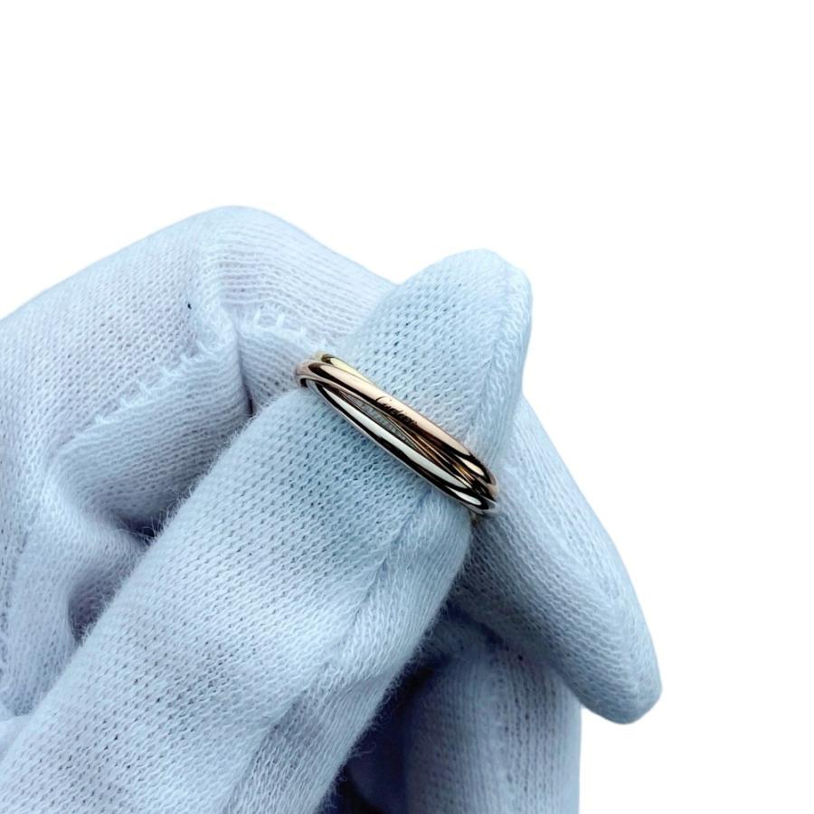 □新同□磨き済□ カルティエ トリニティ リング 指輪 シルバー