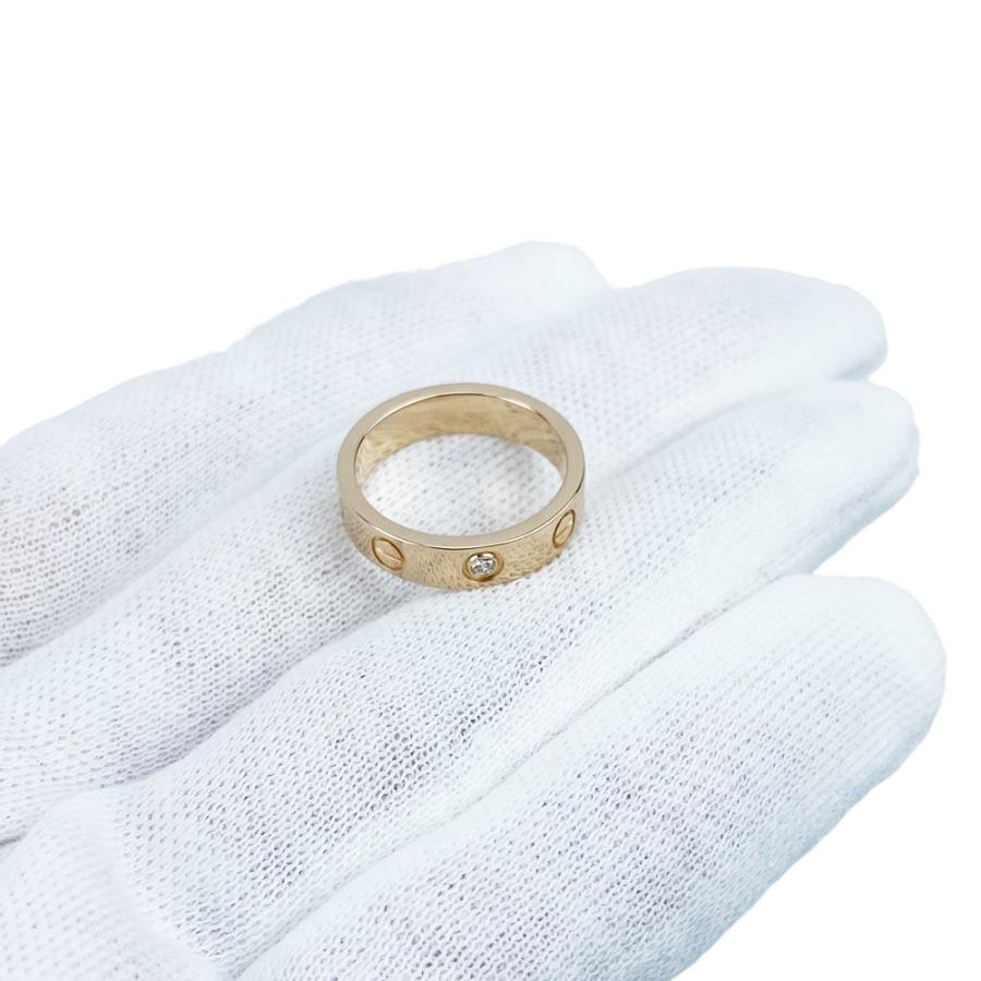 カルティエ □新同□磨き済□ ミニラブリング 指輪 アクセサリー 1PD