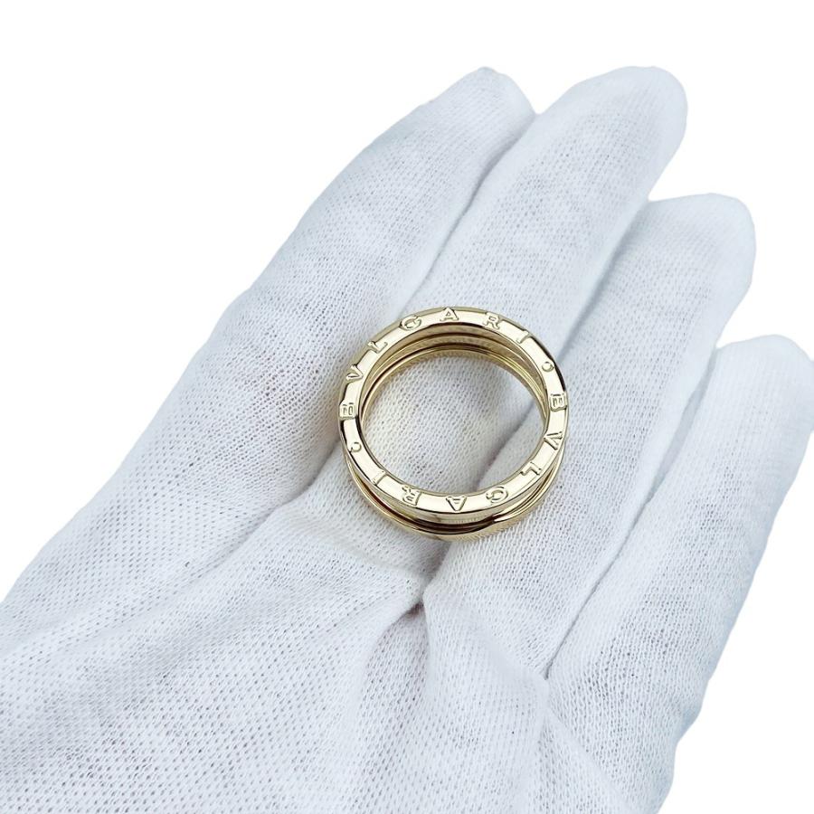 ブルガリ ■新同■磨き済■ ビーゼロワン B-zero1 リング 指輪 ゴールド YG750 #61 9.9g 【464690】7 |  | 08