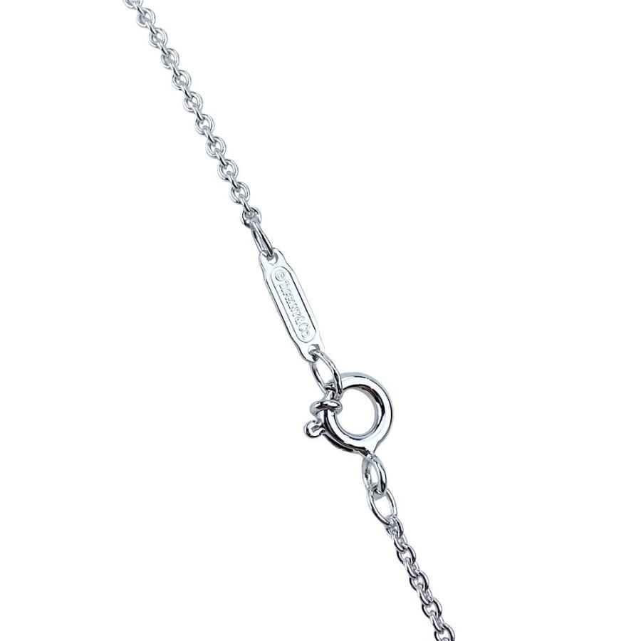 ティファニー ■新同■磨き済■ アトラス オープンサークル ネックレス シルバー ホワイトゴールド WG750 ダイヤ  【464744】7 |  | 06