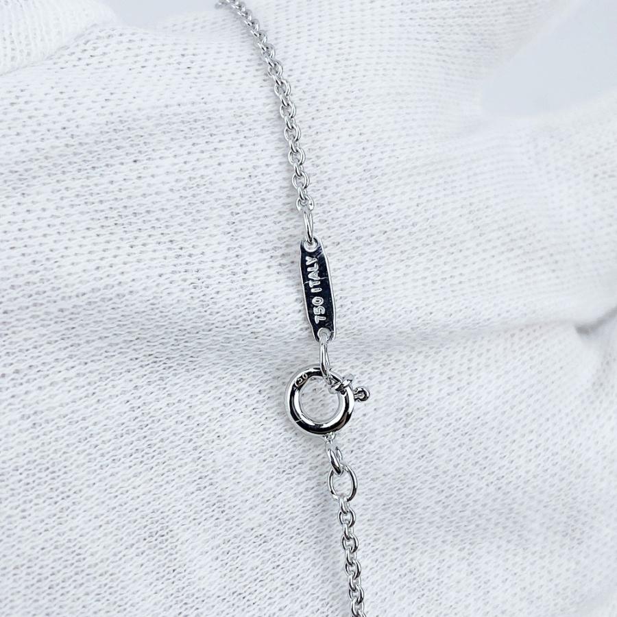 ティファニー ■新同■磨き済■ アトラス オープンサークル ネックレス シルバー ホワイトゴールド WG750 ダイヤ  【464744】7 |  | 07