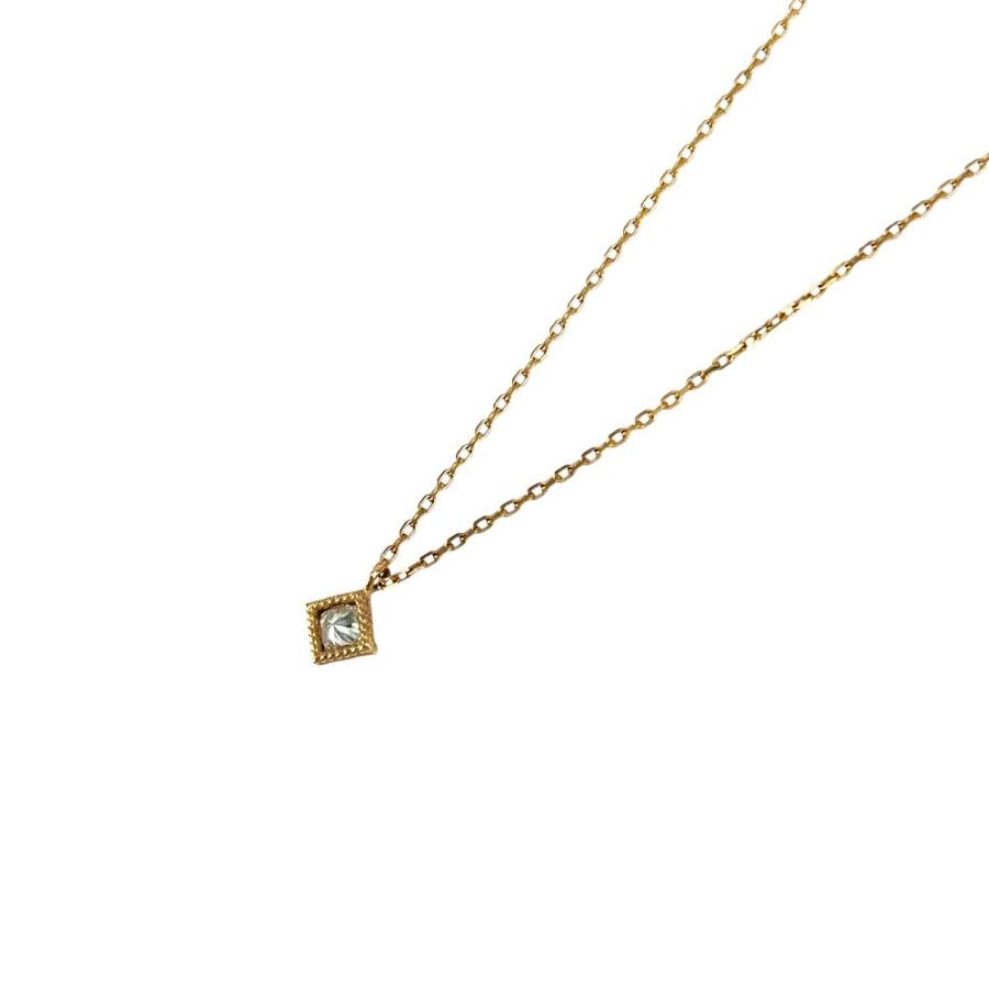 ■美品■　ココシュニック ネックレス アクセサリー ジュエリー ゴールド ダイヤ K10 D0.13 1.1g 箱 【464904】10