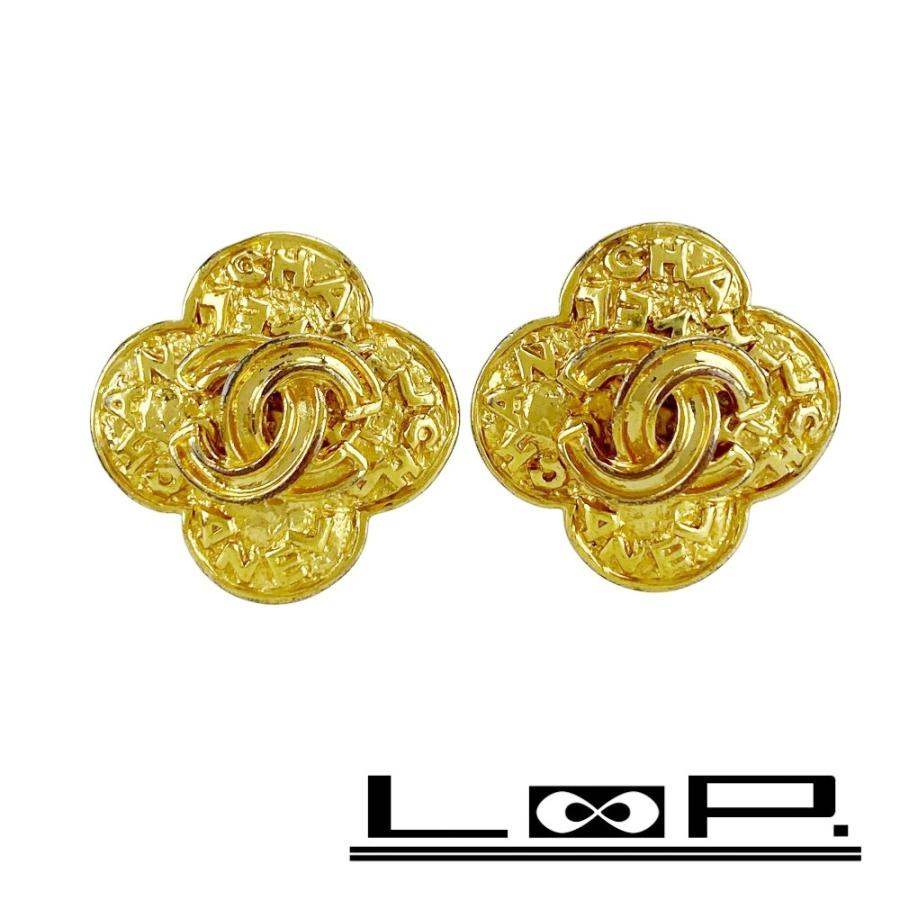シャネル ■美品■ カメリア イヤリング アクセサリー ココマーク ゴールド GP 95Ａ 【467608】11 | 