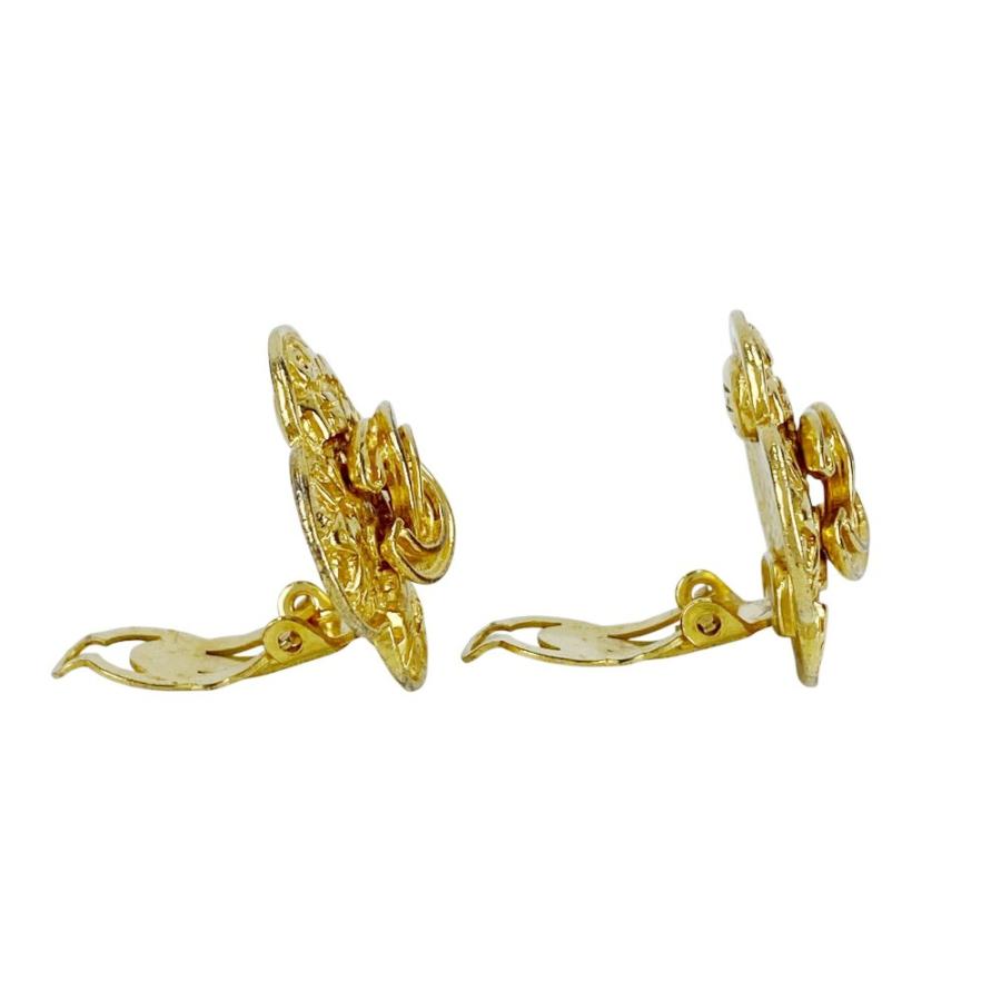 シャネル ■美品■ カメリア イヤリング アクセサリー ココマーク ゴールド GP 95Ａ 【467608】11 |  | 06