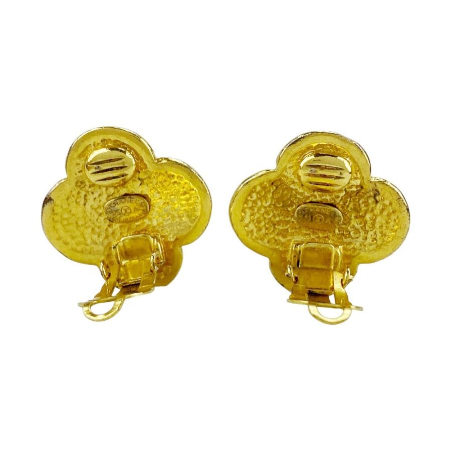 シャネル ■美品■ カメリア イヤリング アクセサリー ココマーク ゴールド GP 95Ａ 【467608】11 |  | 08