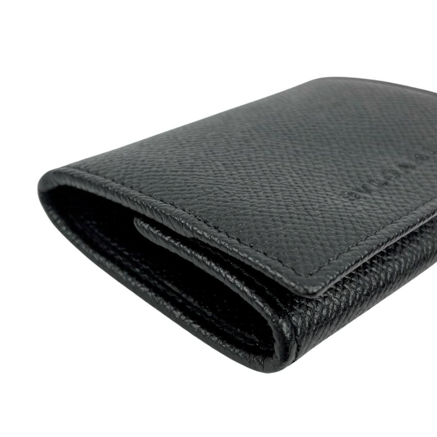 ■未使用■　ブルガリ ロゴ コインケース 財布 コンパクト コインパース 小銭入れ レザー ブラック 20371 箱 【468308】11 |  | 02