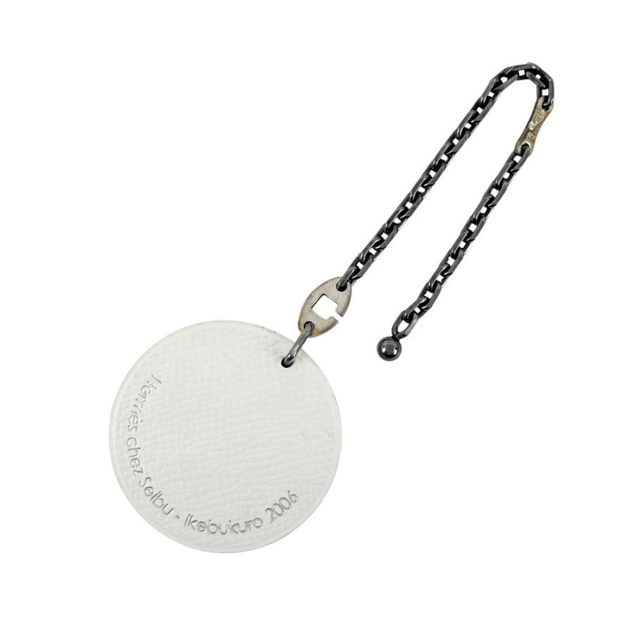 ■美品■ 西武池袋限定■　エルメス アニマル バッグ チャーム キーホルダー 2006 フクロウ レザー SV925 【468315】11 |  | 01