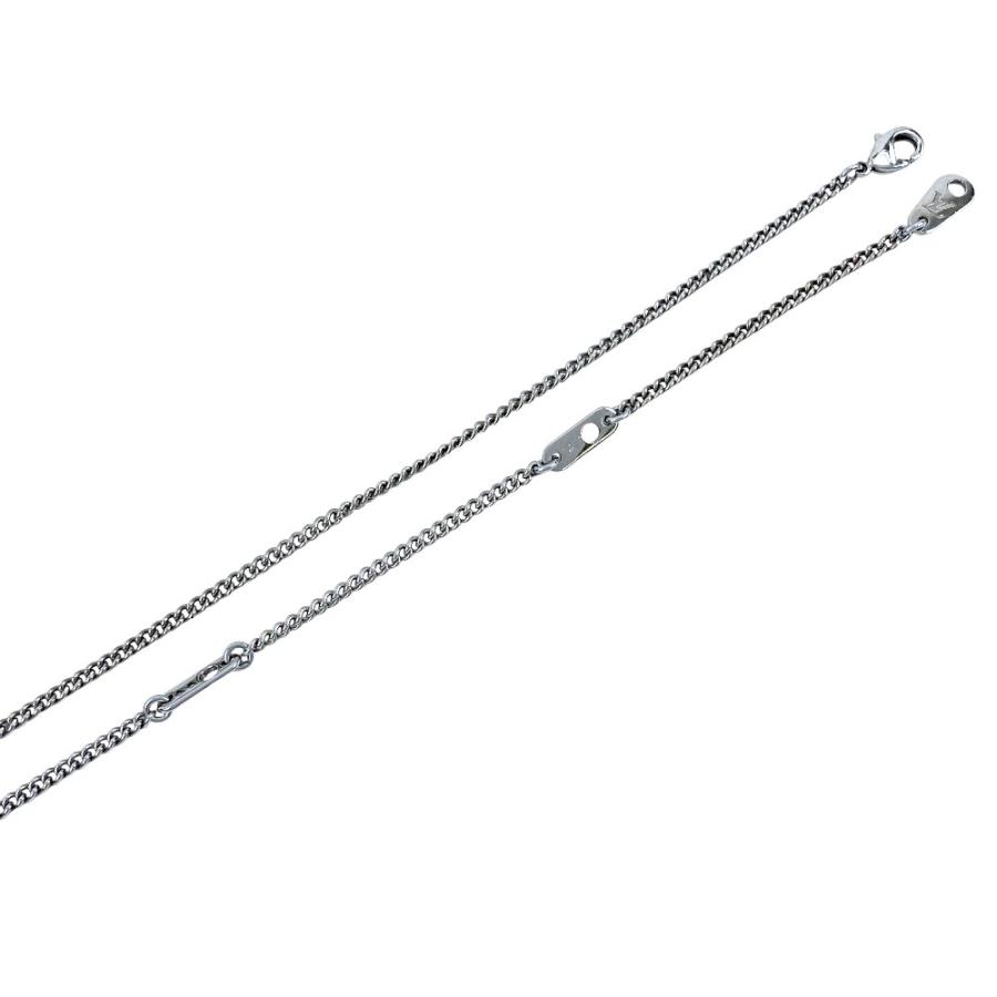 ルイヴィトン ■美品■61cm■ コリエ チャームズ ロング ネックレス シルバー モノグラムエクリプス SS M63641 箱 【468643】11 |  | 08