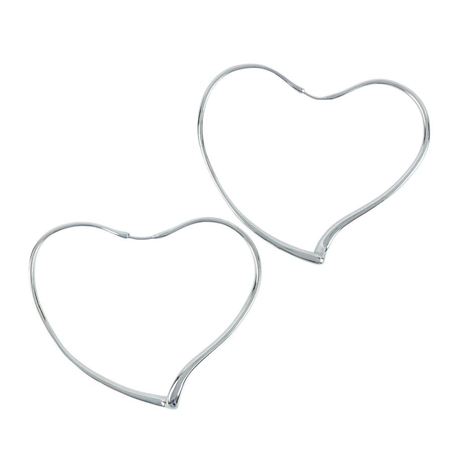■美品■　ティファニー オープンハート ピアス フープ アクセサリー シルバー SV 925 【468919】11_1