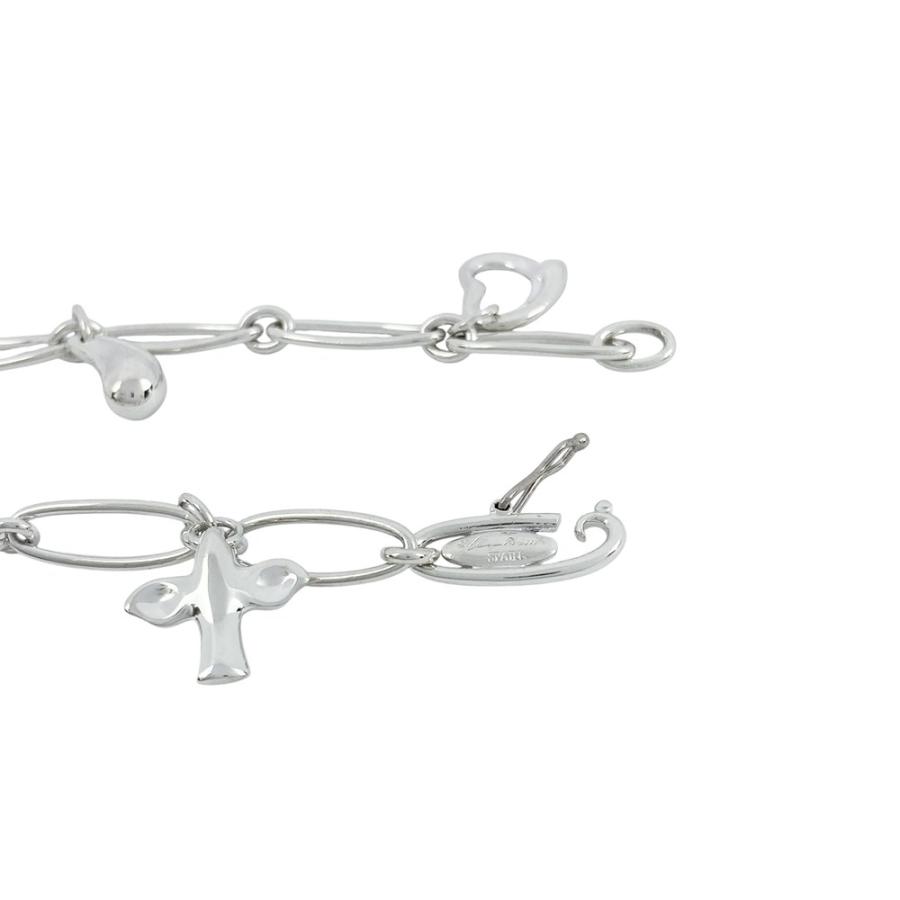 ティファニー ■新同■磨き済■ エルサペレッティ 5チャーム ブレスレット オーバル アクセサリー シルバー SV925 【468926】8 |  | 05