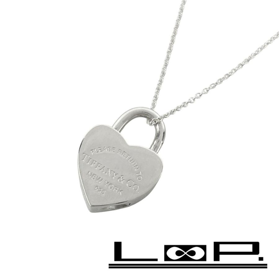 ティファニー ■新同■磨き済■ リターントゥハート ロック ネックレス アクセサリー シルバー SV925 【468988】8 | 