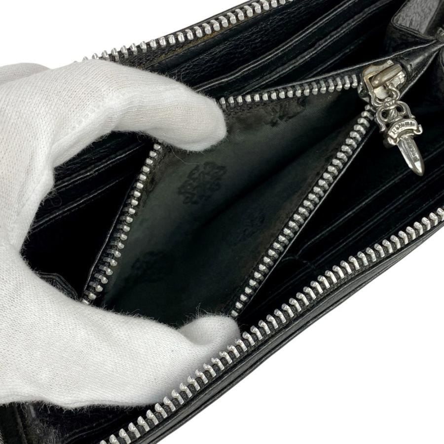 □中古□ クロムハーツ 3 セメタリークロスパッチ ジップ REC ZIP 長