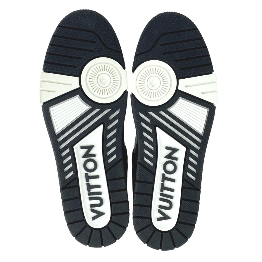 ■未使用■　ルイヴィトン トレイナー ライン スニーカー シューズ 靴 ホワイト ブラック 1A9JG7 9 1/2 箱 【471667】10 |  | 01