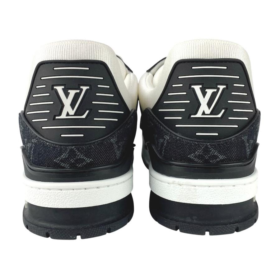 ■未使用■　ルイヴィトン トレイナー ライン スニーカー シューズ 靴 ホワイト ブラック 1A9JG7 9 1/2 箱 【471667】10 |  | 05