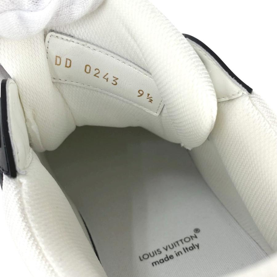 ■未使用■　ルイヴィトン トレイナー ライン スニーカー シューズ 靴 ホワイト ブラック 1A9JG7 9 1/2 箱 【471667】10 |  | 08