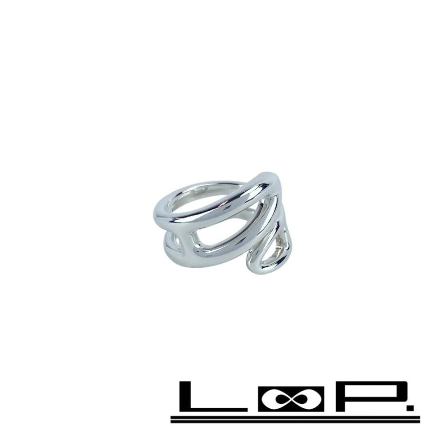 □美品□ エルメス シェーヌダンクル パンクツイスト リング 指輪