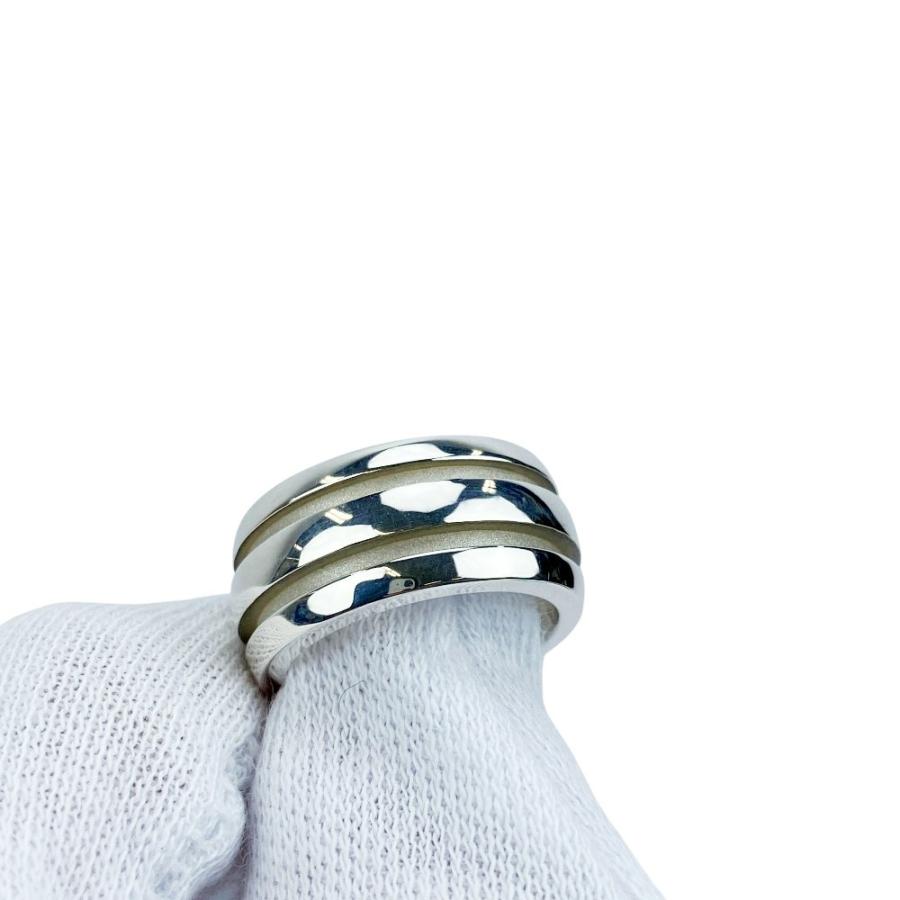 ■新同■　ティファニー 1995 アトラス グルーヴドダブルライン リング 指輪 アクセサリー シルバー SV925 箱 【477034】7 |  | 05