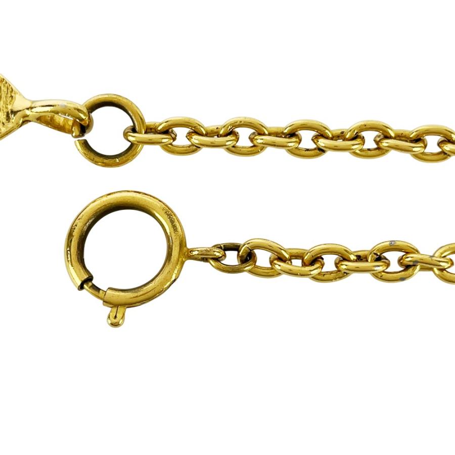 シャネル ■美品■60cm■ ココマーク ロング ネックレス アクセサリー ひし形 ゴールド GP 【477591】11 |  | 07