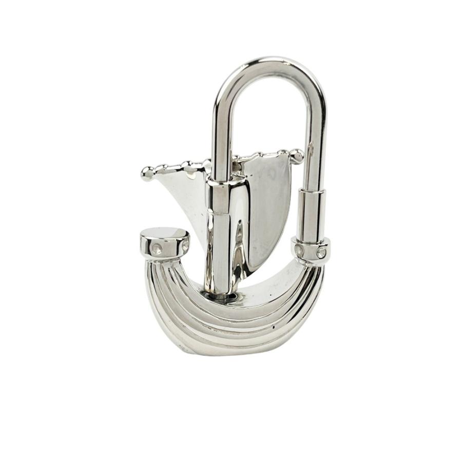 ■新同■　エルメス カデナ ヨット 船 バッグチャーム 2006 SS シルバー 箱 【477782】11 |  | 01