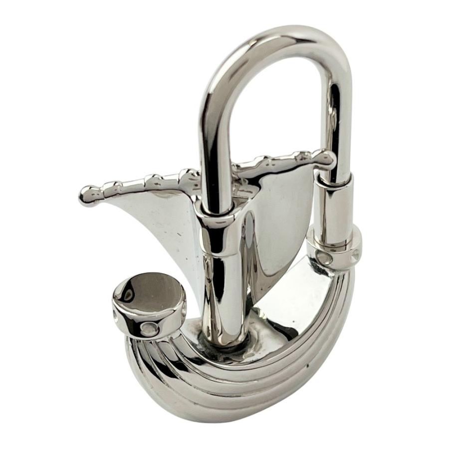 ■新同■　エルメス カデナ ヨット 船 バッグチャーム 2006 SS シルバー 箱 【477782】11 |  | 06