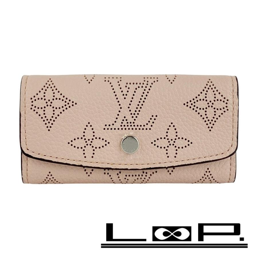 ルイヴィトン ■未使用■ マヒナ ミュルティクレ ４連 キーケース  レザー ピンク M82760 箱 【477867】8 | 