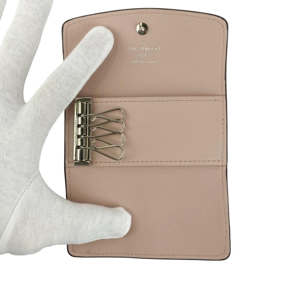 ルイヴィトン ■未使用■ マヒナ ミュルティクレ ４連 キーケース  レザー ピンク M82760 箱 【477867】8 |  | 07