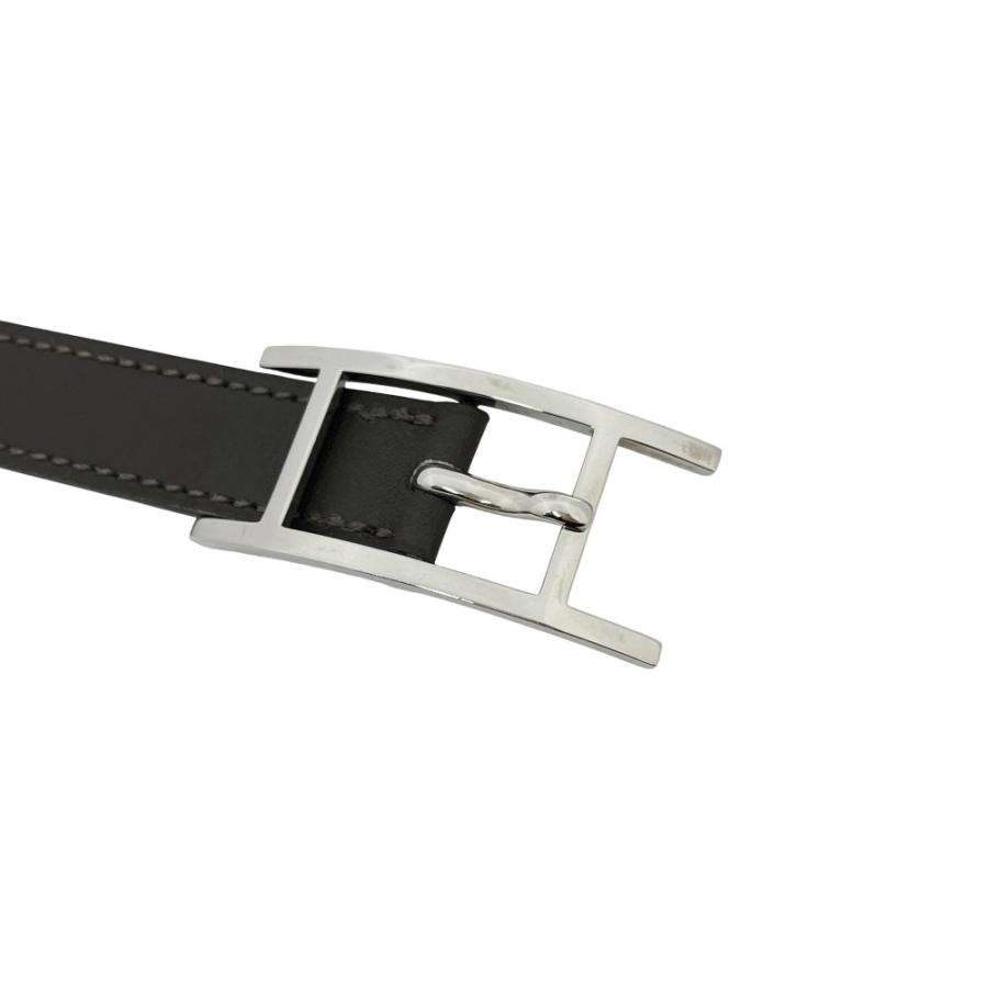 ■美品■　エルメス ビーアピ ドゥブルトゥール ブレスレット アクセサリー 2重巻き レザー ダークブラウン □L刻 【478086】11 |  | 04