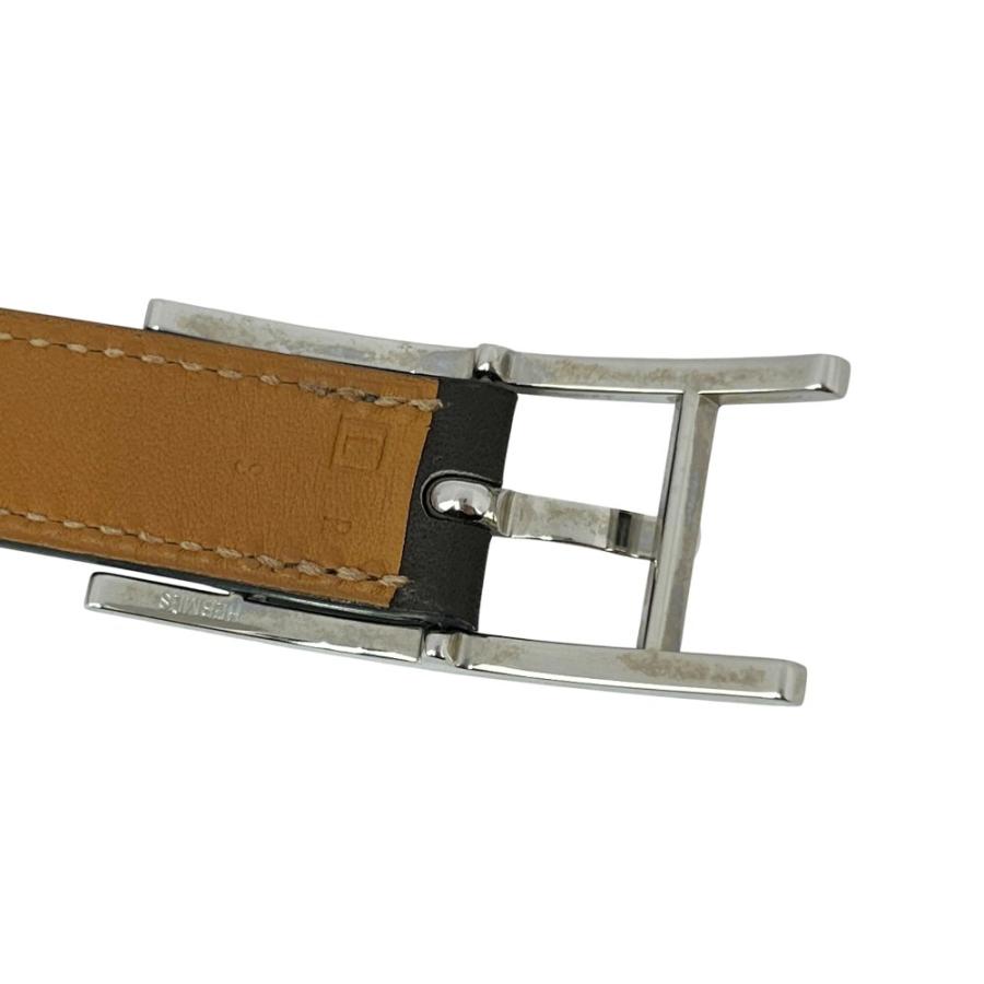 ■美品■　エルメス ビーアピ ドゥブルトゥール ブレスレット アクセサリー 2重巻き レザー ダークブラウン □L刻 【478086】11 |  | 05