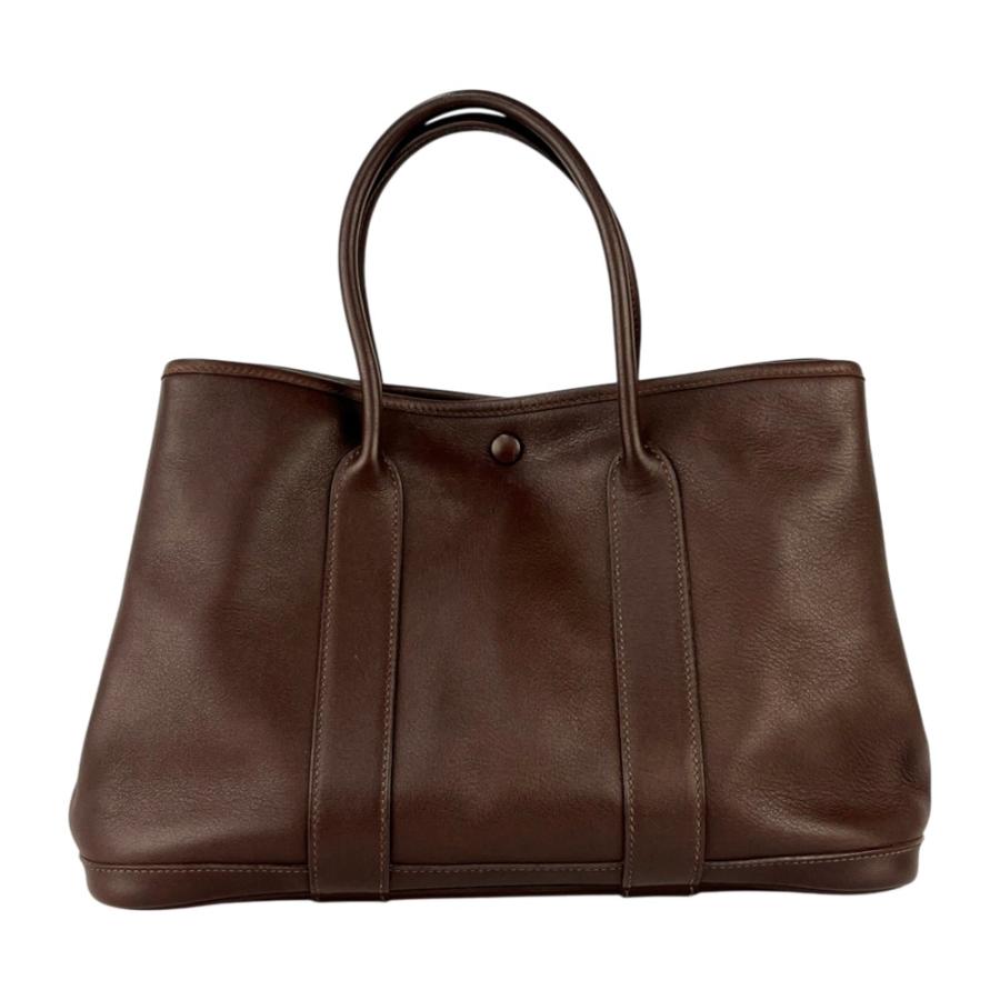 ■美品■　エルメス ガーデンパーティーTPM ハンド バッグ スイフト ブラウン オレンジ □I刻 【478963】5 |  | 01