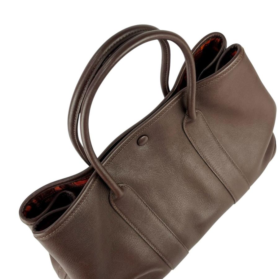 ■美品■　エルメス ガーデンパーティーTPM ハンド バッグ スイフト ブラウン オレンジ □I刻 【478963】5 |  | 05