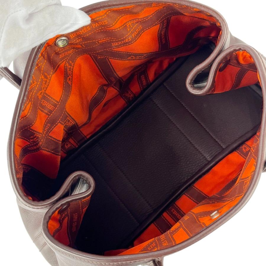 ■美品■　エルメス ガーデンパーティーTPM ハンド バッグ スイフト ブラウン オレンジ □I刻 【478963】5 |  | 06
