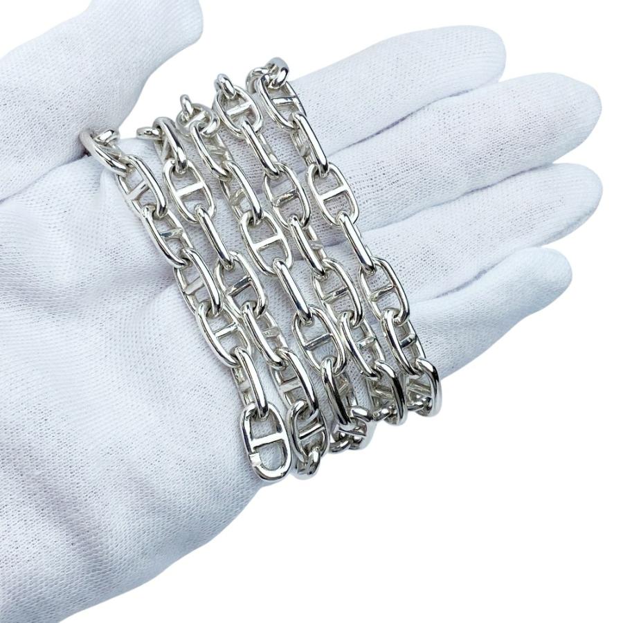 □美品□82cm□ エルメス シェーヌダンクル PM ロング ネックレス