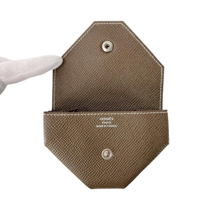 ■中古■　エルメス ルヴァンキャトル コインケース 小銭入れ エプソン エトゥープ X刻 【480249】10 |  | 06