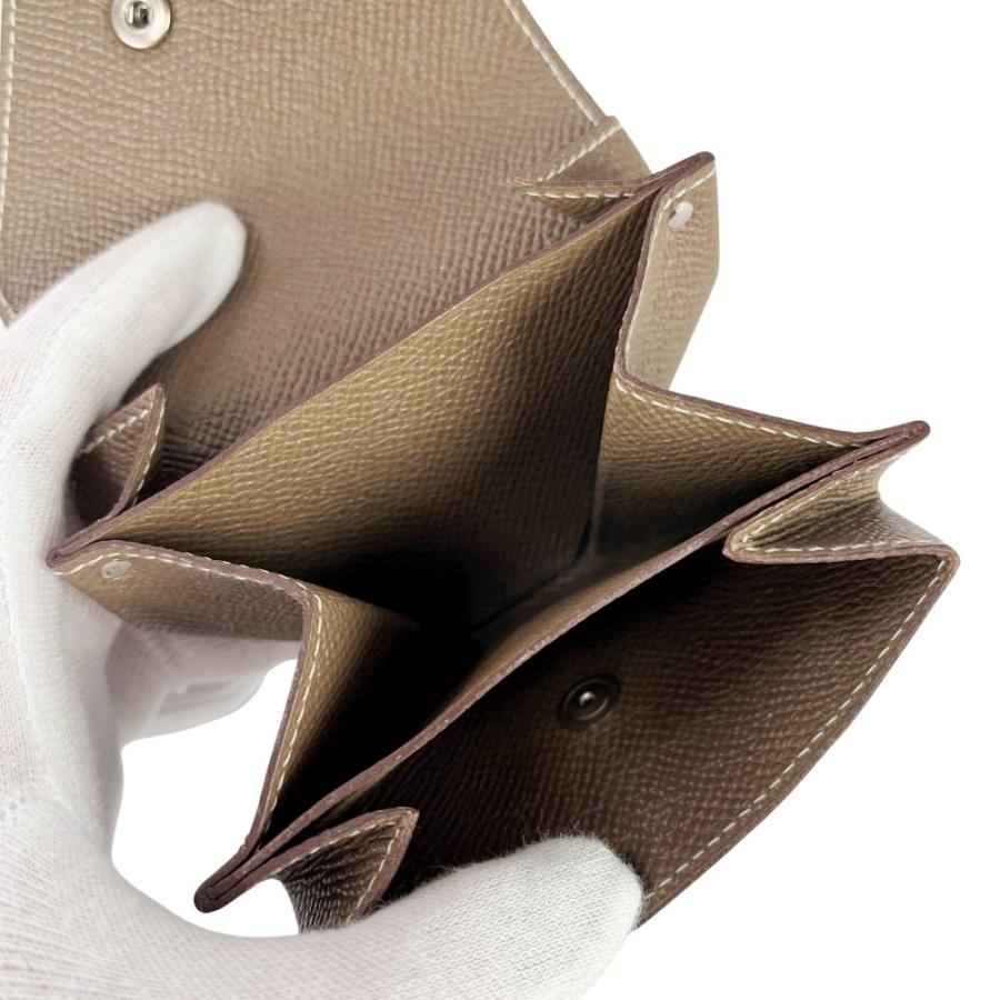 ■中古■　エルメス ルヴァンキャトル コインケース 小銭入れ エプソン エトゥープ X刻 【480249】10 |  | 07