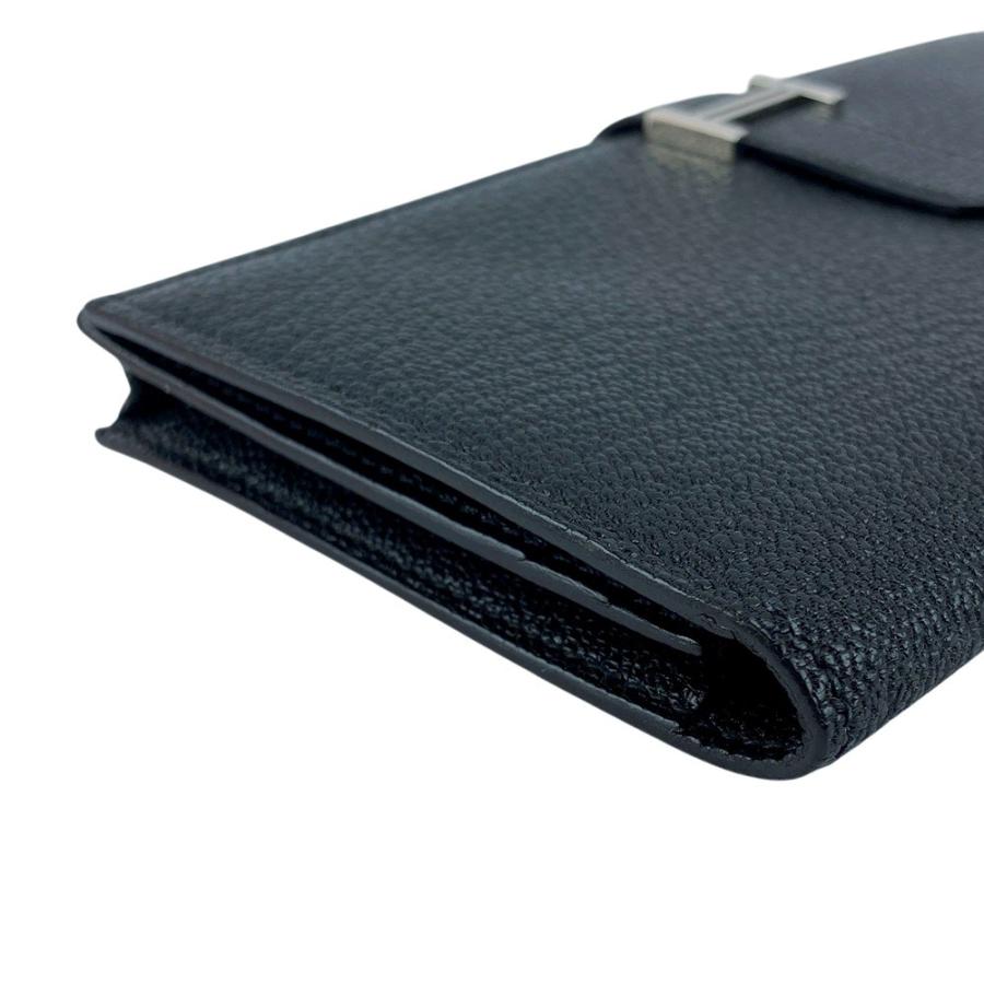 □美品□ エルメス ベアンスフレ 長財布 ウォレット シェーブル