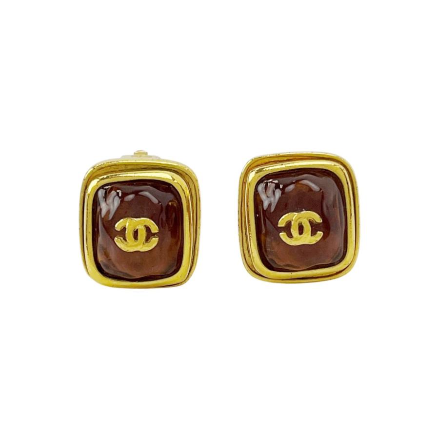 ■美品■ヴィンテージ■　シャネル ココ グリポア イヤリング アクセサリー ファッション ゴールド GP 99A 【483370】10 |  | 01