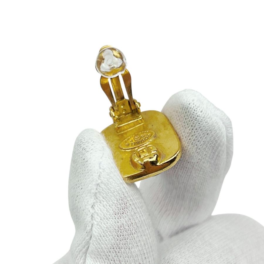 ■美品■ヴィンテージ■　シャネル ココ グリポア イヤリング アクセサリー ファッション ゴールド GP 99A 【483370】10 |  | 07